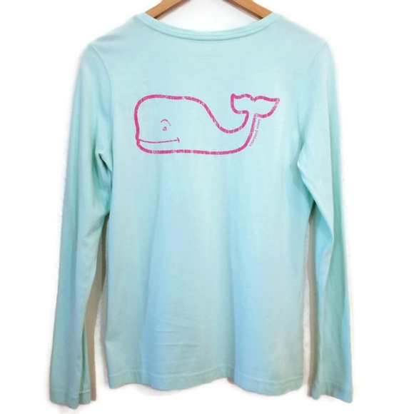 Vineyard Vines Tops - Vineyard Vines Long Sleeve Tshirt Mint Green